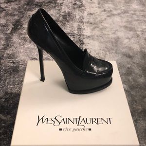 YSL Porcellana Heels